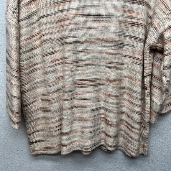 PureJill Marled Chunky Knit Cardigan Womens Large Casual Workwear Cozy Warm Soft - Picture 8 of 11